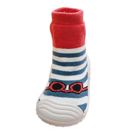 

Unisex Toolder Shoes Casual Soft Sole Flat Shoes For Babys Low Top Cute Sweet Cartoon Embroidery Non Slip Warm Lightweight Kids First Walking Shoes