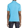 thumbnail image 2 of Mafoose Men's PosiCharge RacerMesh Polo Pond Blue Heather Small, 2 of 5