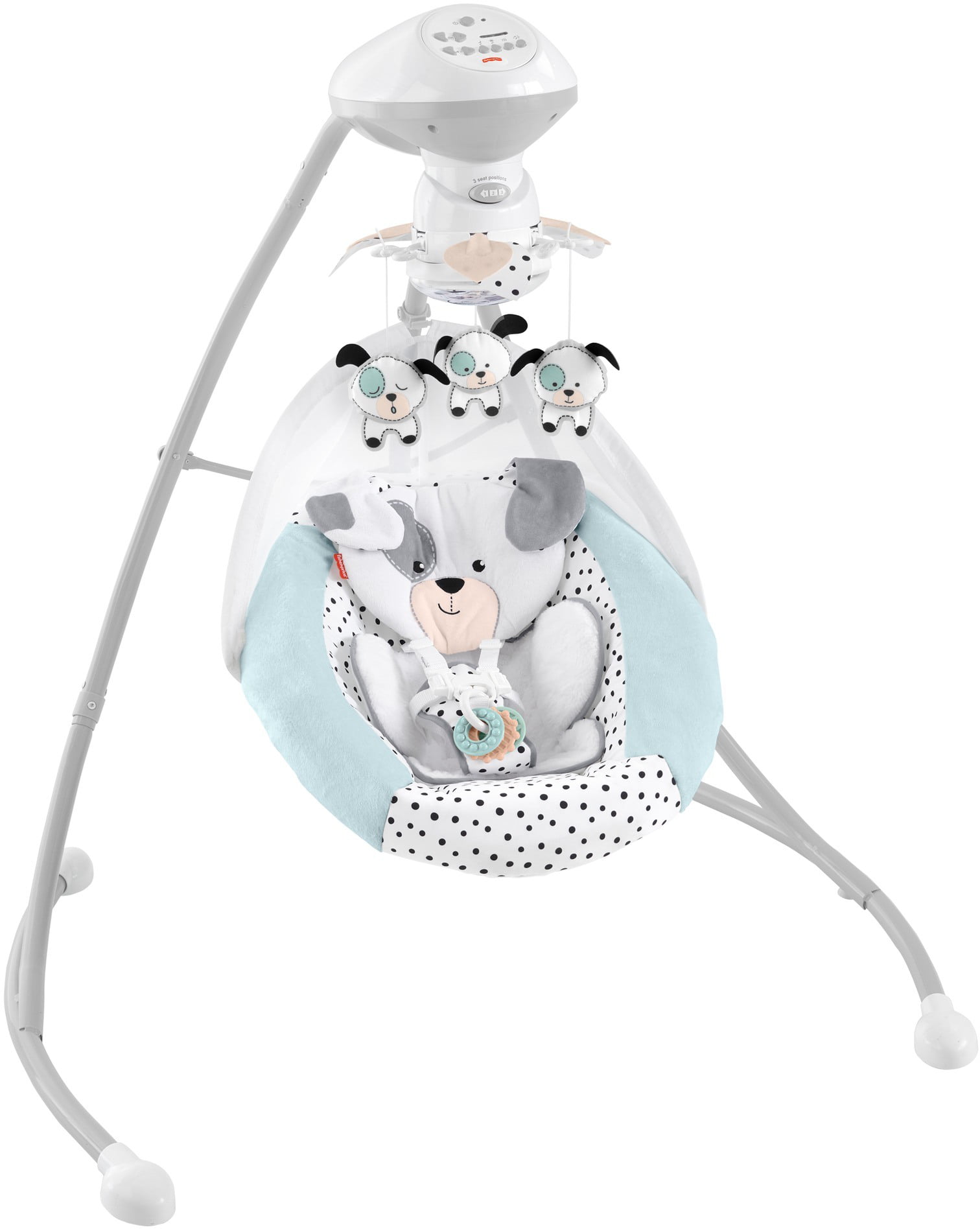 FisherPrice Dots and Spots Puppy Cradle 'N Swing, Baby