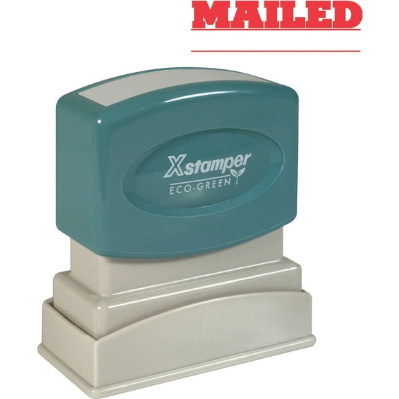 Xstamper, XST1218, MAILED Title Stamp, 1 Each