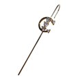thumbnail image 1 of Women Ear Climber Lightning Crystal Snowflake Ear Wrap Crawler Leaf Ear Crawler, 1 of 10