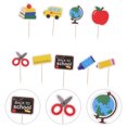 thumbnail image 3 of 36pcs Back to School Cake Topper Lovely Cupcake Decor Topper for Decoration, 3 of 7