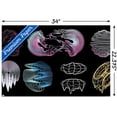 thumbnail image 3 of Retrofuturistic Shapes Wall Poster, 22.375" x 34", 3 of 4