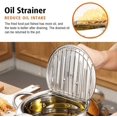 thumbnail image 2 of HUGFEGWE Janpanese Style Tempura Frying Pot with Lid,Stainless Steel Deep Fryer Pot with Temperature Control and Oil Drip Drainer Rack,Tempura Deep Fryer for Kitchen French Fries,Chicken U2537-31827, 2 of 9