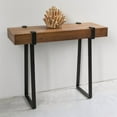 thumbnail image 2 of International Caravan Hamburg Wood Console Table in Canyon Oak, 2 of 4