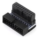 thumbnail image 4 of USB 3.0 20 PIN Male A Femenino Adaptador Hacia Abajo en Ángulo 90 Grados para La Placa Base Escritorio PC., 4 of 9