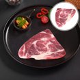 thumbnail image 3 of Fake Stake Model Artificial Slice Beef Model Artificial Food Model Pretend Kitchen Toy, 3 of 9