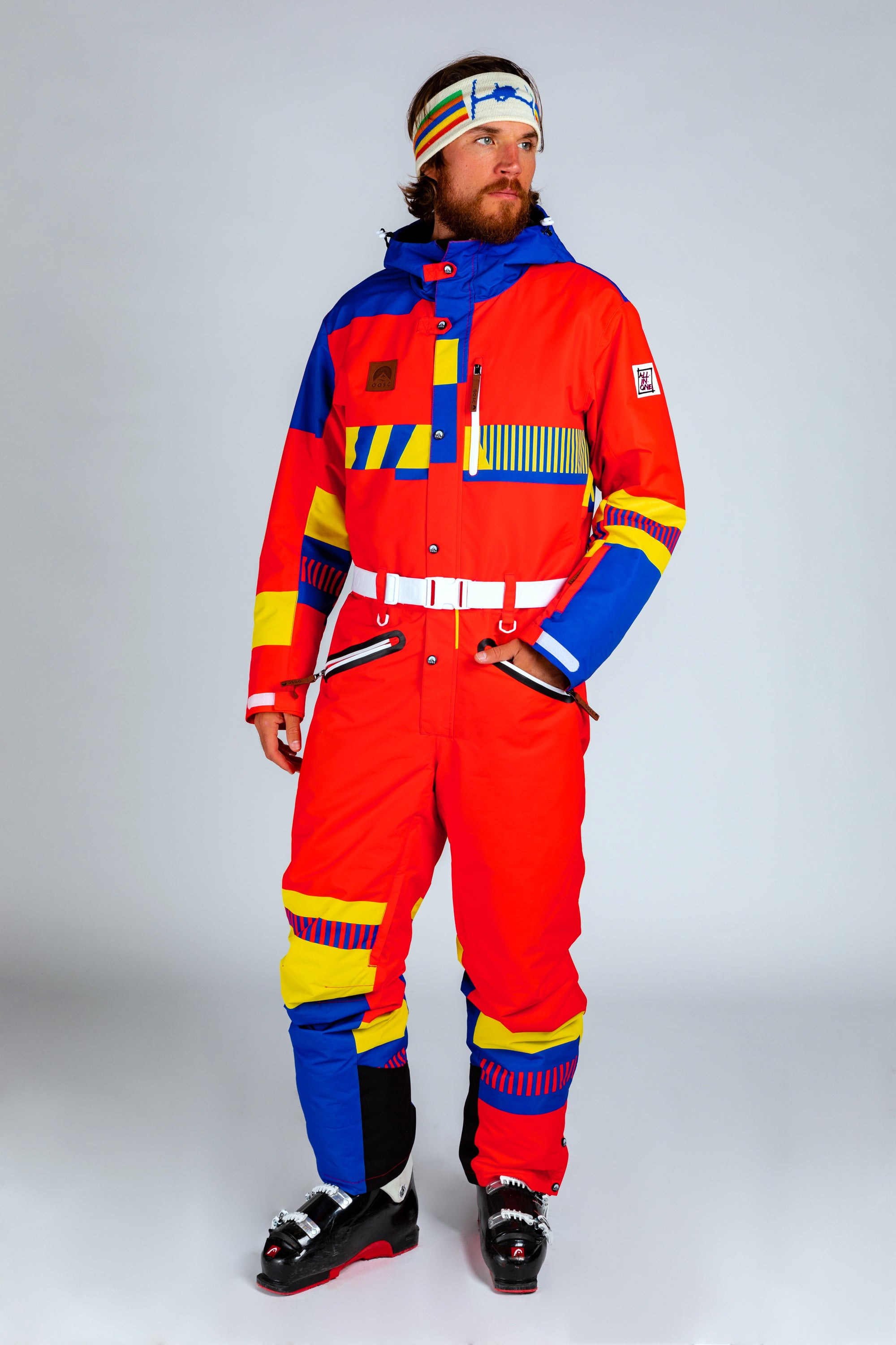 The Hot Tub Time Machine - Shinesty Men's 80s Ski Suit Large