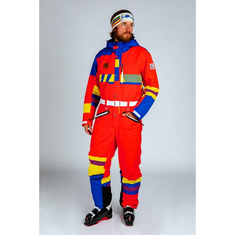 Old Skool Ski The Hot Tub Time Machine Men s 80s Ski Suit Size L Navy