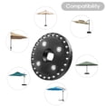 thumbnail image 3 of Rechargeable Outdoor Lights, Patio Table Lights Pole Light 28 Led 3 Lighting Modes for Patio Decor, Patio Backyard Decor, 3 of 6