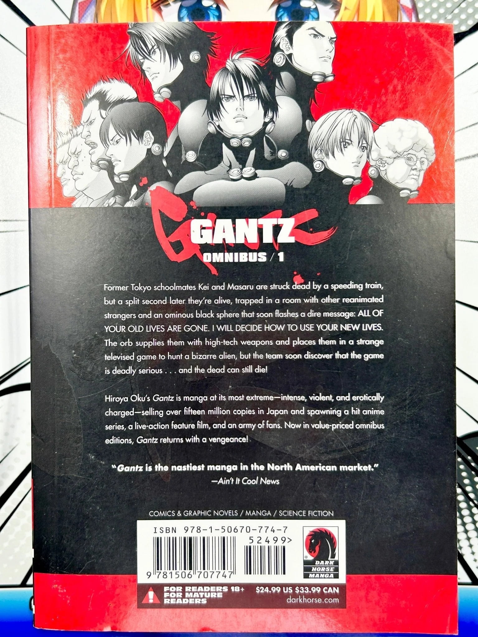 Gantz Omnibus Volume 1, (Paperback) - Walmart.com