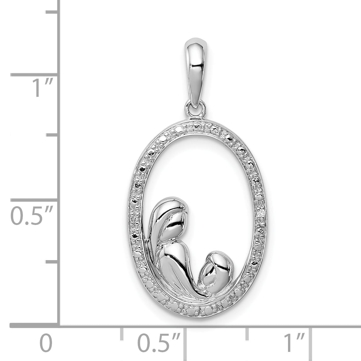 Mother child charm necklace deals