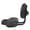 Black, variant on YAHHU Oversized Wide Comfort Bike Seat with Backrest for Men and Women, Thick Sponge Padded Bicycle Saddle Replacement for Electric, Tricycle, and Exercise Bikes (13.4 inches / 34 cm)