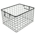 thumbnail image 3 of OULII Extra Large Wire Basket Firewood Logging Basket 1Set, 3 of 8