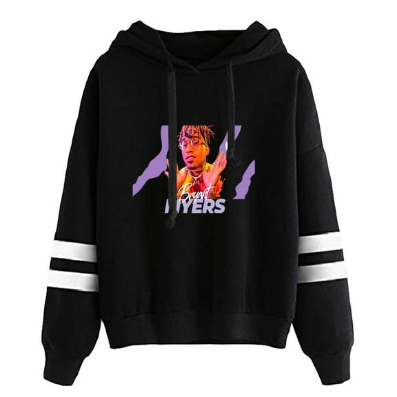 Bryant Myers Pocketless Hoodie Sweatshirt Men Women Rapper Unisex Long Sleeve Casual Streetwear Fashion