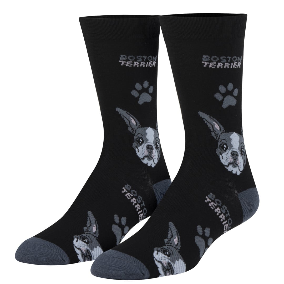 Lhasa Apso Dog Gray Zigzag Pattern Men-Women Adult Ankle Socks 
