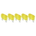 thumbnail image 1 of Fusible Maxi de 20A de Unique Bargains, Reemplazo de Fusibles de Estilo Cuchilla para Automóviles, Barcos, Camiones, SUV, RV, Motocicletas, Amarillo, 5 Pcs, 1 of 7
