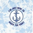 thumbnail image 4 of Inktastic Funny Sailing Im Just Here to Rock the Boat Boys or Girls Baby Bodysuit, 4 of 5