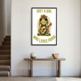 thumbnail image 3 of Eastern Print Frog Lover Art - Cottagecore Wall Decor for Frog Enthusiasts, Size 12x18 UNFRAMED, 3 of 5