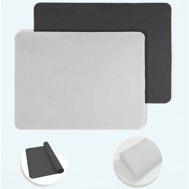 Silicone Mats for Crafts 2 Pack Large Silicone Craft Mat Nonstick Silicone Sheet for Resin Jewelry Casting DIY Art Nail Painting Mat Multipurpose Table Protector Mat , 15.75" x 11.81"