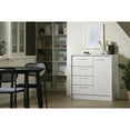 thumbnail image 5 of South Shore Myro, Contemporary Kitchen Island, Small White, 5 of 20