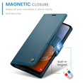 thumbnail image 4 of CaseMe Funda de Cuero para Samsung Galaxy A15 con Bloqueo RFID, para Samsung Galaxy A15, Funda para Mujer y Hombre, Tarjetero con Cierre Magnético, Funda Tipo Folio para Samsung Galaxy A15 Pulgadas, 4 of 11