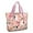 Pink Beagle, variant on Tote Bag for Women - Pink Bichon Frise Shoulder Bag - Large Utility Work Duffle Bag with Zipper Handbag for Travel, Work, Sprots