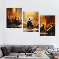 thumbnail image 4 of Ullo0ord Classical Music Wall Art - Abstract Orchestra Paintings, Classical Instruments, Music Room Wall Deco Canvas Painting Posters And Prints Wall Art Pictures for Living Room 12x16x3pcs, 4 of 6
