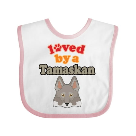 

Inktastic Tamaskan Dog Lover Gift Baby Boy or Baby Girl Bib