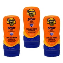 Banana Boat Sport Performance Sunscreen Lotion SPF 100 4 oz (Pack of 3)