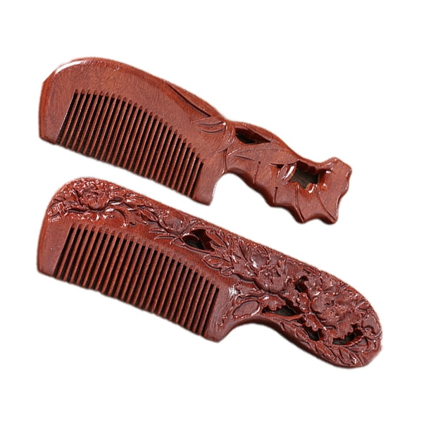 Inteprter Peine de para peinar el cabello, cabeza de peluquería suave, masaje de piel, relajación, salón profesional al aire libre, 19x5,5x1,2 cm Type3 NO3 Inteprter HA062806-01