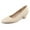 Beige PU, variant on BOCCA Women's Low Heel Mary Jane Shoes Slip On Round And Closed Toe Party Pumps for Summer Dress Wedding Or Party