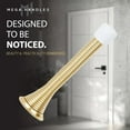 thumbnail image 5 of Mega Handles | Spring Door Stopper | 3.35 inches | Satin Brass, 5 of 5
