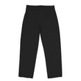 thumbnail image 7 of Bloomae Cotton Linen Cropped Pants Women Straight Leg Capris Summer Business Casual Work Pants Ankle Length Chino Trousers Black S, 7 of 7