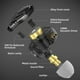 thumbnail image 5 of 5 uds. Auriculares In-ear Music 3.5mm HiFi Dynamic Balanced Armature Wired Sports (sin micrófono), 5 of 8
