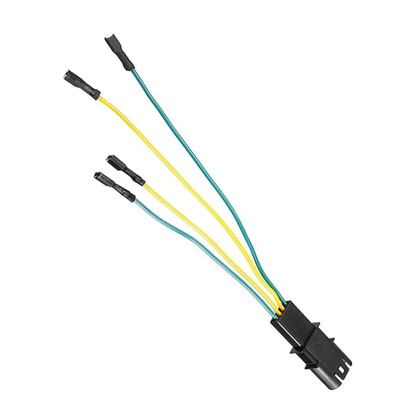 Cable calefactor para espejos laterales,Cable conector de calefacción para espejo lateral de 4 pines,Reemplazo compatible con cable calefactor para espejo lateral,Cable resistente para