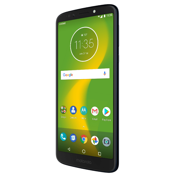 Cricket Wireless Motorola Moto G6 Forge 16GB Prepaid Smartphone, Deep Indigo