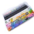 thumbnail image 4 of Rotulador de pelo suave soluble en agua de 24 colores, bolígrafo de acuarela, suministros de arte para estudiantes, bolígrafo de línea de gancho, pincel pintado a mano kaili Sencillez, 4 of 5
