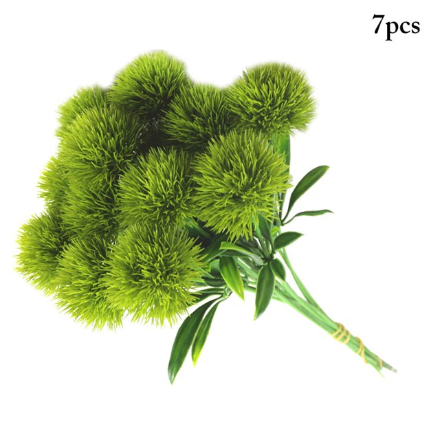 Coofit Artificial Dandelion Realistic Decorative Artificial Flower Fake Flower for Vase