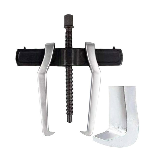 2 Jaw Gear Puller Bearing Puller Remover T Shaped Thread Pump Pulley Remover 4inch 100mm
