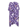 thumbnail image 2 of HELLHERO Polyester Bathing Suit Coverups for Beach Loose Half Sleeve Halloween, 2 of 6