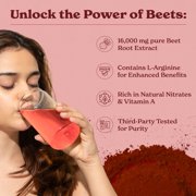 Better Alt Beet Root Powder, Superfood for Healthy Heart - Beets Powder Supplement (112 Servings)
