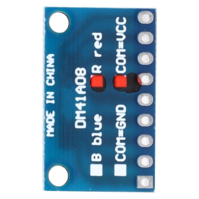 Módulo indicador, módulo LED de 4 piezas Módulo LED azul/rojo Placa de pruebas confiable y duradera