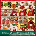 thumbnail image 3 of Saco de Navidad OEM para niños, bolsa de regalos de Navidad, bolsa de almacenamiento de dulces, exquisita bolsa de manzana de Papá Noel, regalos publicitarios promocionales de Navidad, 3 of 4