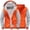Orange, variant on ZKCCNUK Fall Clothes for Men 2025 Fashi Lg Sleeve Hooded Winter Loose Casual Flying Suit Outdoor Retro Jacket Full Zip Winter Warm Padded Coats Outwear Sweatshirt Gift for Man L