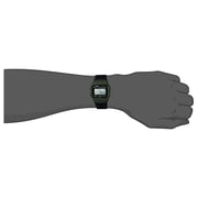 Casio Mens Casual Digital Black Resin Sport Watch, Green Case F91WM-3A