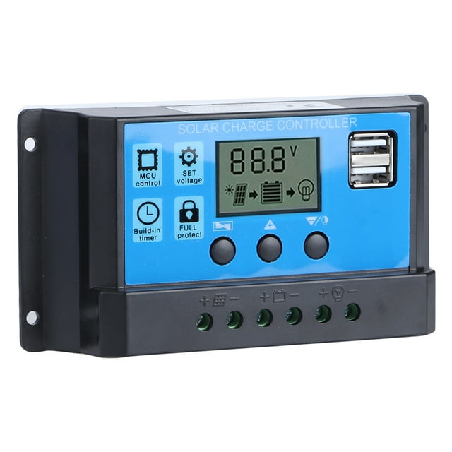 Controlador de Carga Solar NikouMX 60A para Panel Solar
