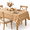 Multi Color-102" x 60" (Rectangular), variant on Wheatfielden Yellow Tartan Plaidton Blend Tablecloth 60 X 120 Inch Rectangular Fall Red Green Check Farmhouse Table Cover Rustic