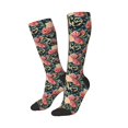 thumbnail image 3 of Cauagu Rose Flowers Print Women's Men's Ankle Socks 1-pack Casual Athletic Socks for Unisex Adult Moisture-Wicking Socks for Daily Wear/Running/Sport, 3 of 8