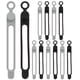 thumbnail image 1 of 12 bridas de silicona para cables, organizadores de cables para escritorio, 1 of 8